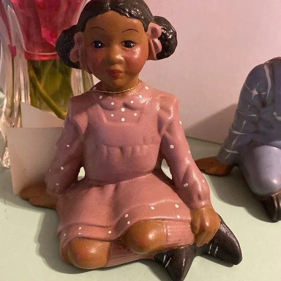 Boy and Girl Farm Figures by G & H crafts - Picture 2 of 6